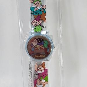 SEALED Vintage Snow White & Seven Dwarfs Digital Watch